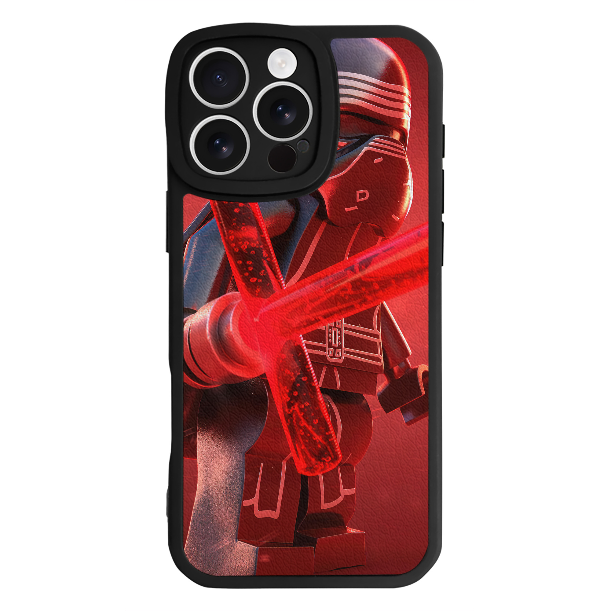 （画像用） スター・ウォーズ Star Wars 【iPhone 16シリーズ対応】シリコンスマホケース（レザー調） 材質：シリコン